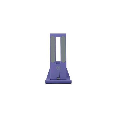 Swcolordesk Supporto Da Scrivania Per Smartphone Fino A 7"" In Plastica Viola - Foto 1
