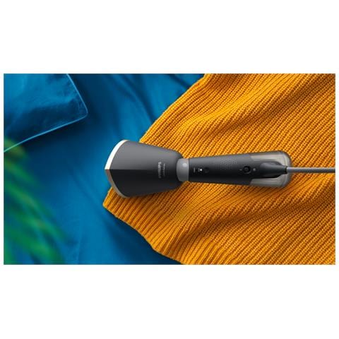STH5030/80 Serie 5000 Vapore per Indumenti Portatile con Capacità 0.12 L Potenza 1400 W Colore Nero Grigio Oro - Foto 7