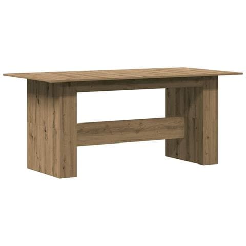 Tavolo Da Pranzo Rovere Artigianale 180x90x76 Cm In Truciolato - Foto 2
