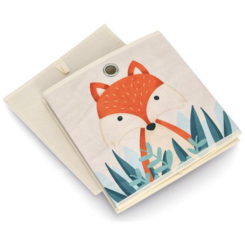 Zeller Present 14478 Deposito Di Giocattolo Cesto Portaoggetti Libera Installazione Beige, Multicolore - Foto 3