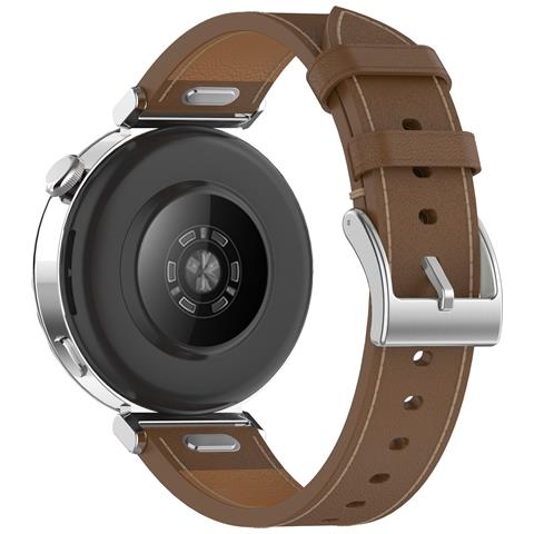 Cinturino In Pelle Premium Per Orologi Huawei E Honor Brown 20 Mm - Foto 1