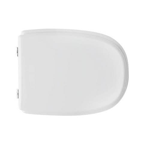 Copriwater Compatibile Per Wc Roca Vaso Dama Forma 5 Bianco - Foto 1