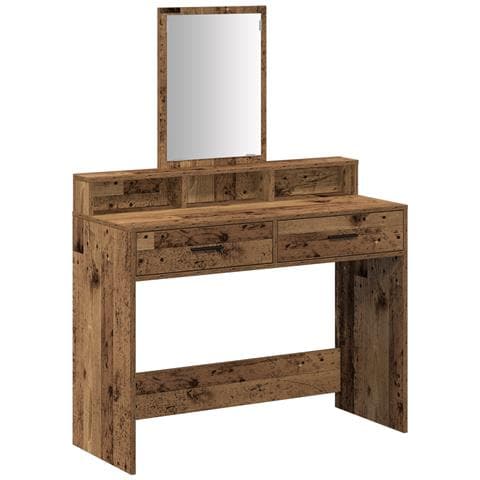 Toletta  con cassetti in legno vecchio 100x41x140 cm - Foto 1