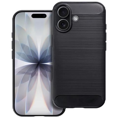 Custodia B-case Tpu Silicone Cover Case Per Apple Iphone Air Carbon Metal Black - Foto 1