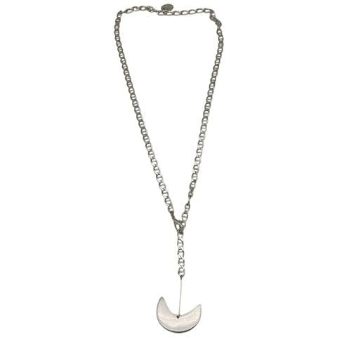 Collare Lungo Multiposizione Caleido In Ottone Argento 10µ - Foto 1