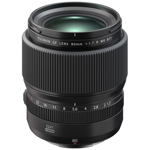 FUJINON GF80mmF1.7 R WR MILC Obiettivi standard Nero - Foto 1