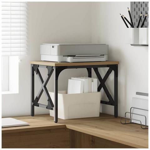 Supporto per Stampante Rovere artigianale 40 x 30 x 31 cm - Foto 2