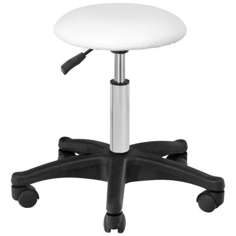 sgabello cosmetico am-877 bianco - Foto 1