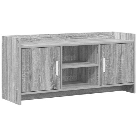 Mobile TV 102 x 33 x 47 cm Sonoma grigio Legno ingegnerizzato - Foto 1