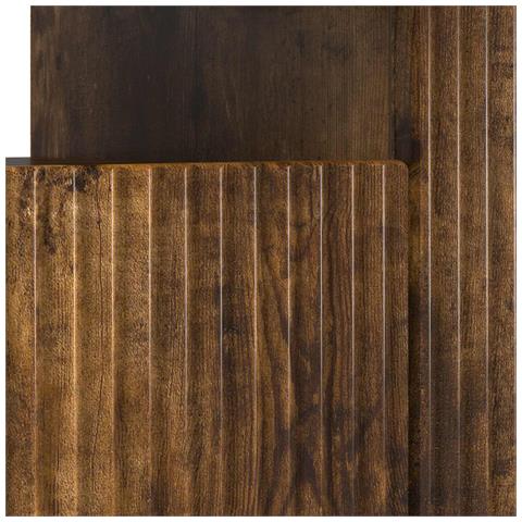 Mobile TV LED Rovere Fumo Legno ingegnerizzato - Foto 9