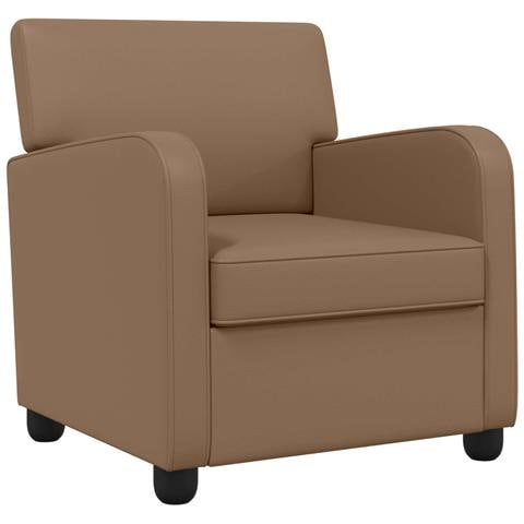 Poltrona Cappuccino Similpelle - Foto 1