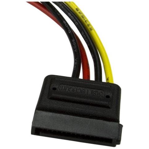 Cavo Adattatore di alimentazione Molex a SATA 4 - Connettore interno alimentazione Molex SATA a 4 pin da 15 cm - Foto 2