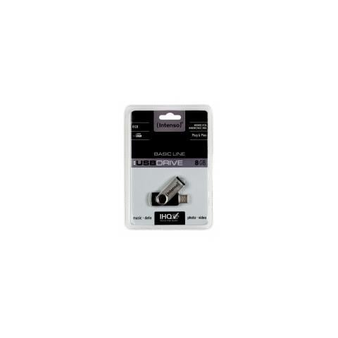 Chiavetta USB 8 GB Interfaccia USB 2.0 Color Argento  - Foto 2