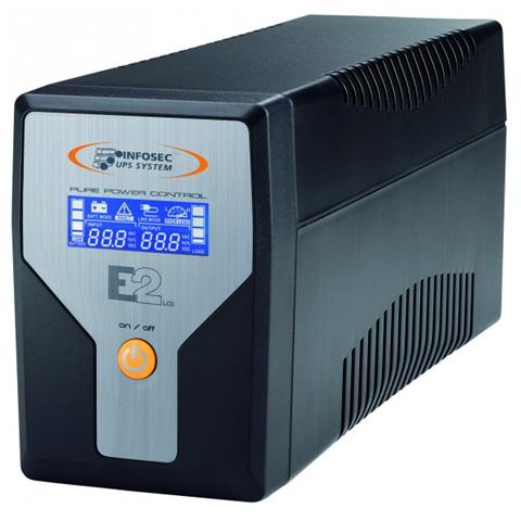 ICUL8000 - Gruppo di Continuità UPS E2 800VA 4 VDE Nero - Foto 1