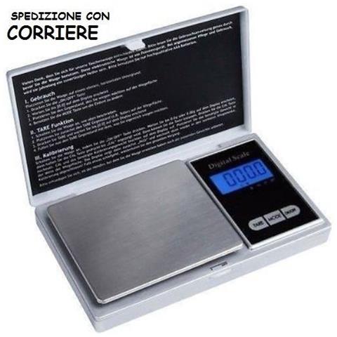Bilancia Bilancino Digitale Di Precisione Doppio Decimale 100g 0,01g Grammi Oro - Foto 2