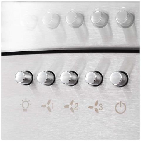 Cappa 50667 a Parete da 60 cm Aspirante Colore Argento - Foto 2