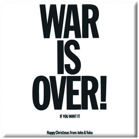 John Lennon - War Is Over (magnete)  - Foto 1