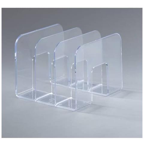 Porta Cataloghi Trend Polistirolo Trasparente 215x210x165mm 1701395400 - Foto 1