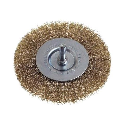 Spazzola Acciaio Circolare + Gambo Pg - Foto 1