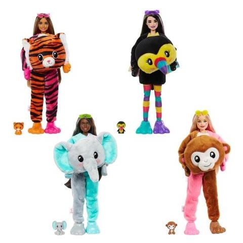 Bambola Hkp97 Barbie Cutie Reveal Jungle Assortito - Foto 1