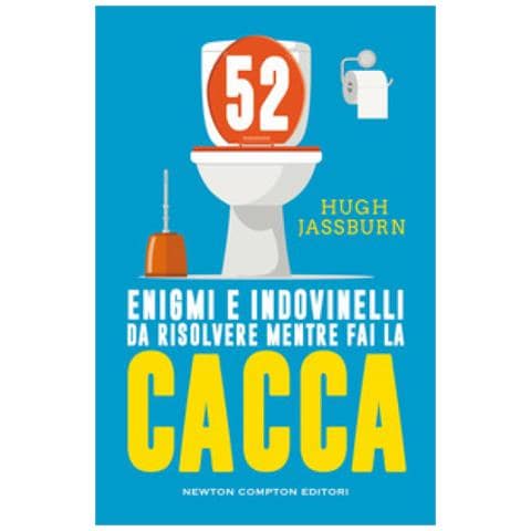 Hugh Jassburn - 52 Enigmi E Indovinelli Da Risolvere Mentre Fai Cacca - Foto 1