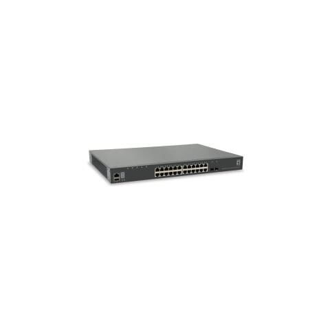 Gtl-2881 Switch Di Rete Gestito L3 Gigabit Ethernet (10/100/1000) Grigio - Foto 1
