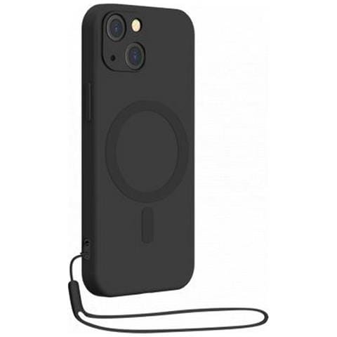 Cover In Silicone Compatibile Con Magsafe Per Iphone 14, Nero - Foto 2