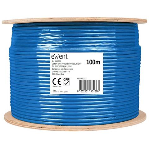 Cavo Di Rete Ewent Coil Cat6a U/utp,lszh,100m - Foto 2