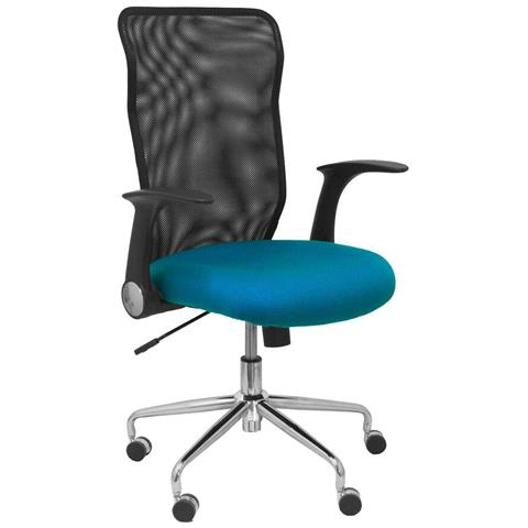 Sedia Da Ufficio Bali429 Turchese Verde - Foto 1