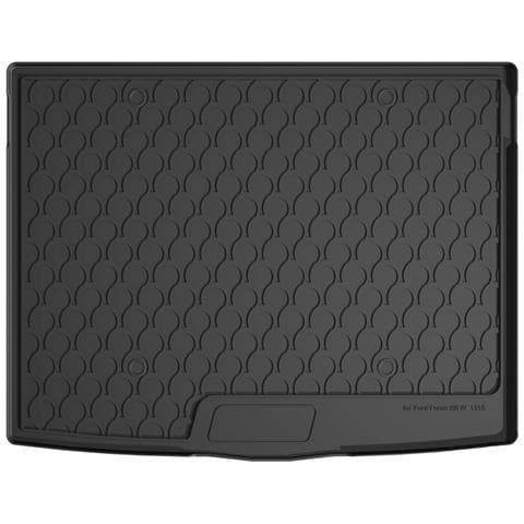 Vasca Baule Su Misura In Gomma Sintetica - Compatibile Per Ford Focus 5p (06/18>) Baule Alto, Con Ruota Di Scorta - Foto 1