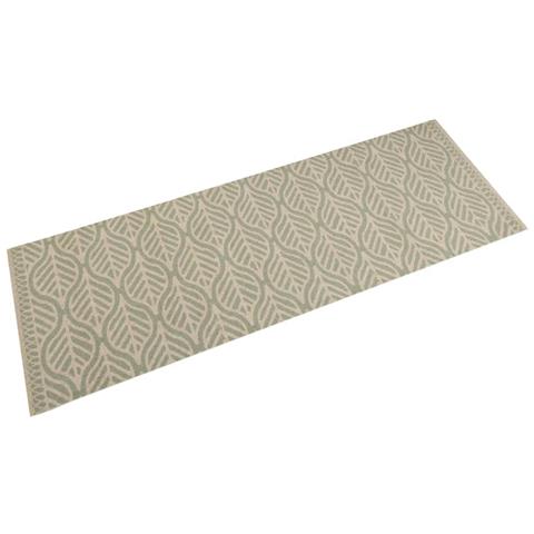 Tappeto Da Cucina Lavabile Foglie 45x150 Cm In Velluto - Foto 1