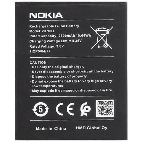 Ricambio Batteria Litio Originale V3760t Bulk Per C2 (2020) Ta-1233 - Foto 1