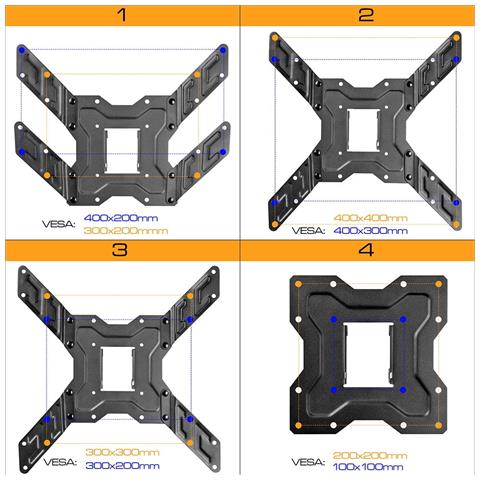 Kg-1026 Supporto Per Tv Lcd Da 22-55 Pollici - Foto 8