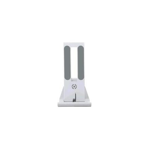 Swcolordesk Supporto Da Scrivania Per Smartphone Fino A 7"" In Plastica Bianco - Foto 1
