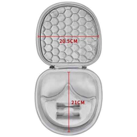 Custodia Per Cuffie Di Piccole Dimensioni Con Gancio (confezione Da 2) Grey - Foto 2