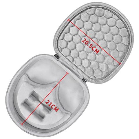 Custodia Per Cuffie Di Piccole Dimensioni Con Gancio (confezione Da 2) Grey - Foto 4