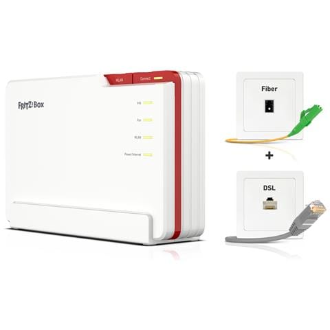 Box 5690 Pro router wireless Gigabit Ethernet Banda tripla (2.4 GHz / 5 GHz / 5 GHz) Bianco - Foto 1