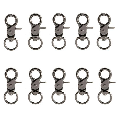 100 Chiusure A Moschettone Per Gioielli - Con 200 Anellini Per Bracciali E Collane Fai Da Te - Foto 7