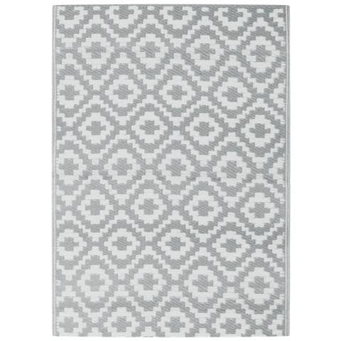 Tappeto Da Esterni Arakil Grigio 140x200 Cm In Pp - Foto 2