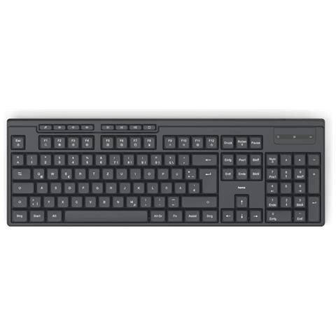 Tastiera Wireless 00173055  (Layout Tedesco) Colore Nero - Foto 1