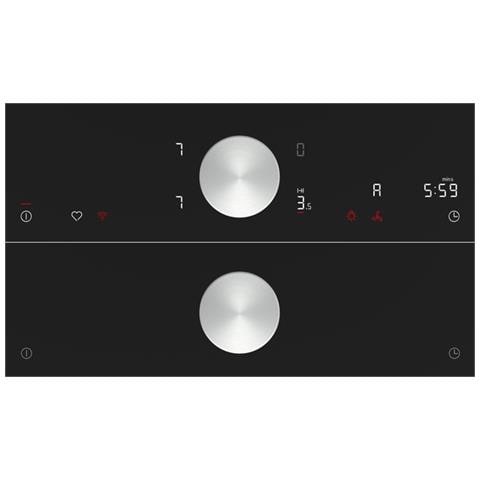 Piano Cottura T58PTF1L0 a Induzione 5 Zone Cottura da 79.2 cm Colore Nero - Foto 2
