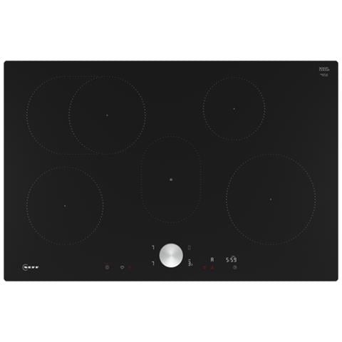 Piano Cottura T58PTF1L0 a Induzione 5 Zone Cottura da 79.2 cm Colore Nero - Foto 1