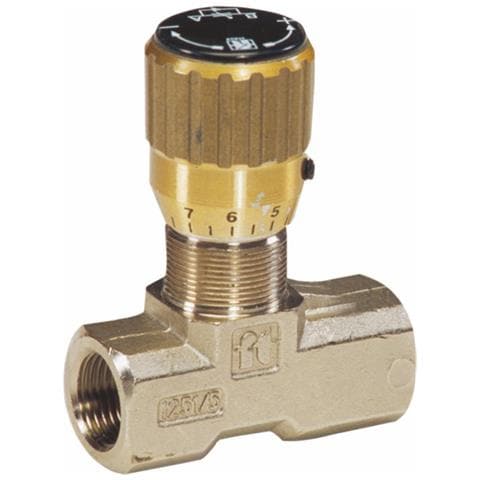 Regolatore Di Flusso Bidirezionale Da 1/2"" In Ottone - Foto 1