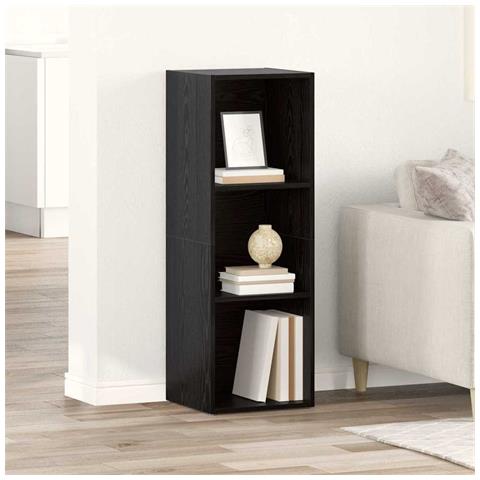 Mobile TV Rovere nero Legno multistrato - Foto 2