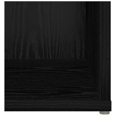 Mobile TV Rovere nero Legno multistrato - Foto 9