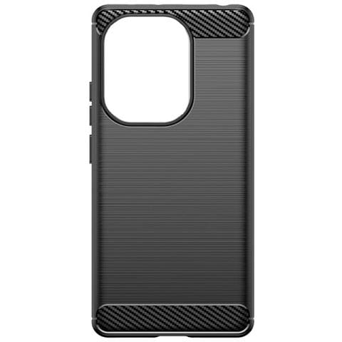Custodia B-case Tpu Silicone Cover Case Per Xiaomi Redmi 13 Pro 4g - Poco M6 Pro Carbon Metal Black - Foto 2