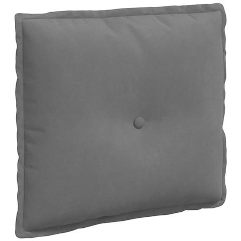 Cuscino per Schiena Grigio scuro 50 x 45 cm - Foto 1