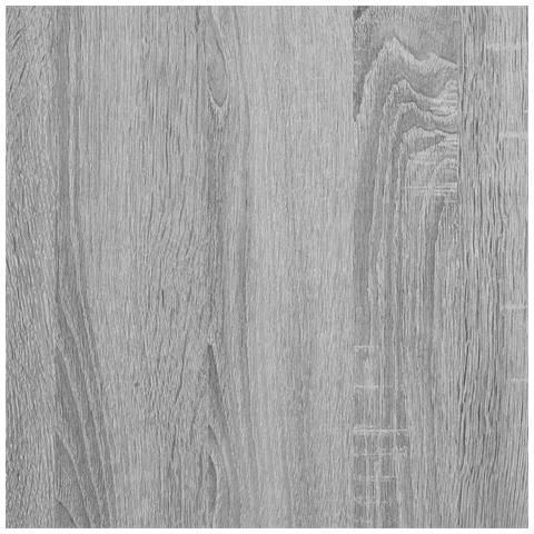 Testiera con testiera Grigio Sonoma 160 cm Legno multistrato - Foto 9