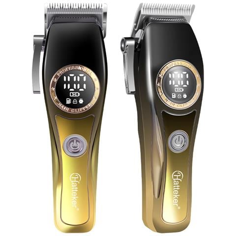 Tagliacapelli Elettrico Senza Fili - Ricaricabile Usb, Lunghezza Regolabile, Funzionamento Silenzioso Gold - Foto 5