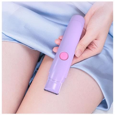 Rasoio Elettrico A Doppia Testina - Wet & Dry, Epilatore Ricaricabile Per Il Corpo Purple - Foto 5